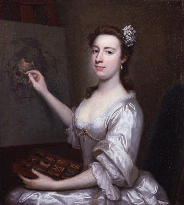 Rhoda (née Delaval), Lady Astley (1725-1757) attributed to Arthur Pond, oil on canvas, circa 1750. © National Portrait Gallery, London