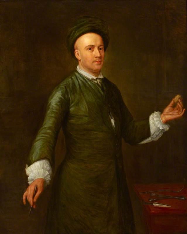 Edward Nourse the elder (d.1738), surgeon, attributed to Joseph Highmore (1692-1780). © 2009 The Royal College of Surgeons of England