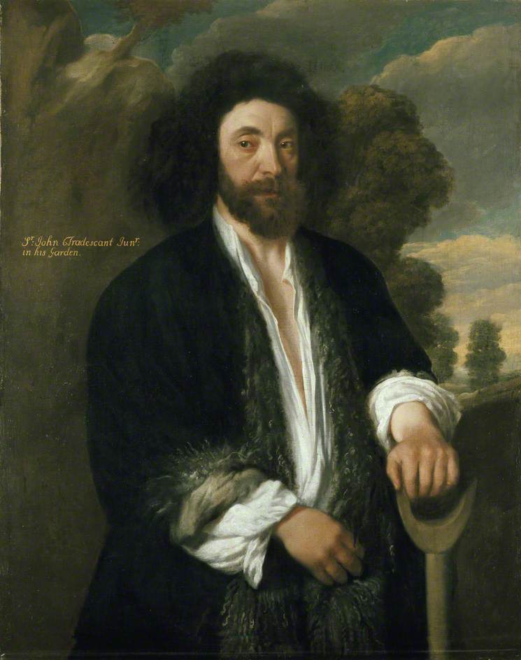 John Tradescant the Younger as a Gardener, attributed to Thomas de Critz (1607 - 1653) © Ashmolean Museum, University of Oxford