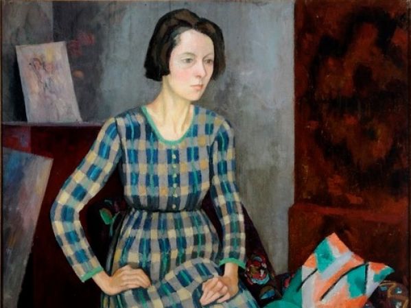 Portrait of Nina Hamnett by Roger Elliot Fry, oil on canvas, 1917. Image © University of Leeds