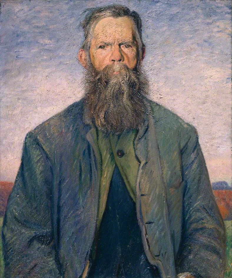 Eli the Thatcher, 1913, Manchester City Art Galleries © the artist's estate / Bridgeman Images. Photo credit: Manchester City Galleries