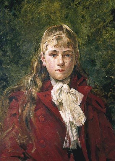 Frances Garnet Wolseley, Viscountess Wolseley (1872-1936) by Julian Russell Story, 1884. Collection of Royal Pavilion and Museums, Brighton & Hove