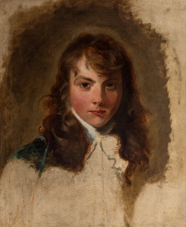 Arthur Atherley, oil sketch from life by Thomas Lawrence (1769-1830), 1791. Oil on canvas, 62.2 x 50.8 cm. © The Holburne Museum