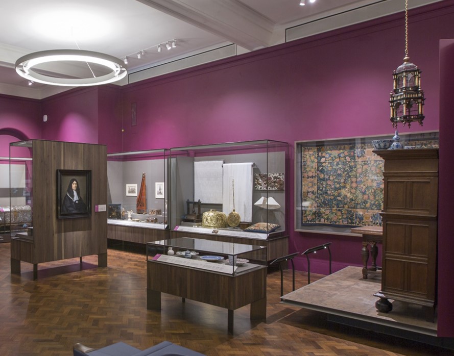 The Dutch Domesticity display in Gallery 7 of the Europe 1600-1815 Galleries, 2016. © Victoria and Albert Museum, London