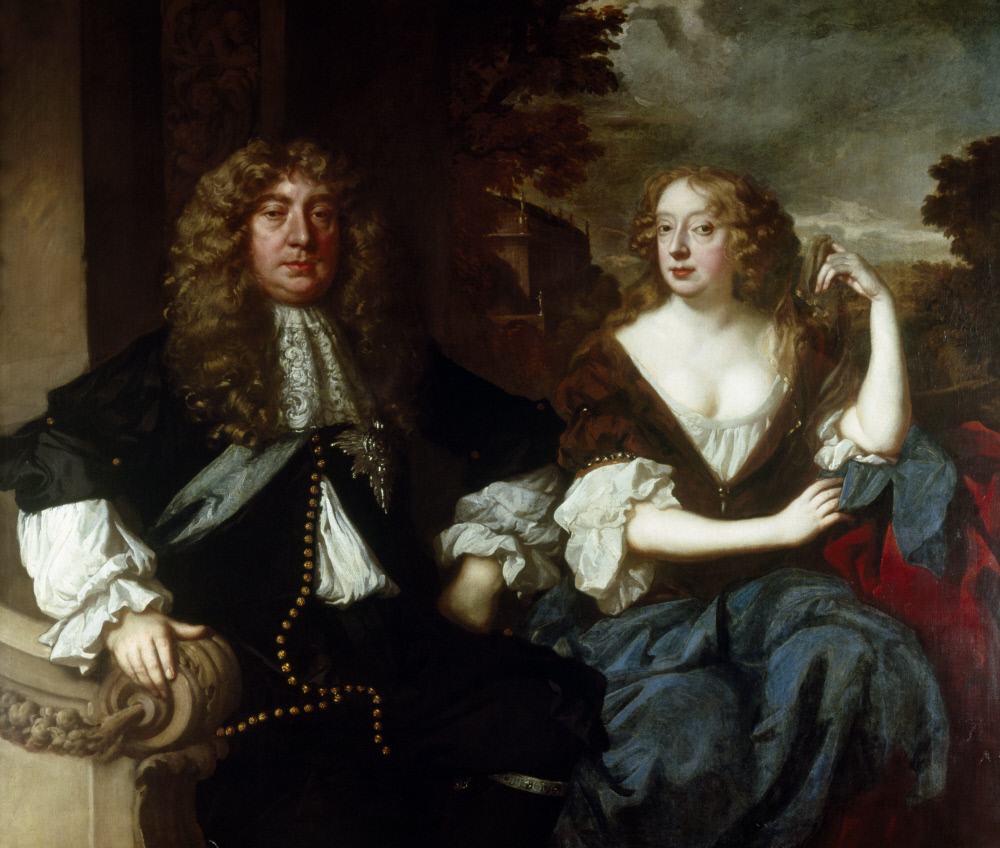 John Maitland, Duke of Lauderdale (1616-1682) and Elizabeth Murray, Countess of Dysart and Duchess of Lauderdale (1626-1698) by Sir Peter Lely (1618-80) Ham House, Richmond-upon-Thames © National Trust Images/John Bethell