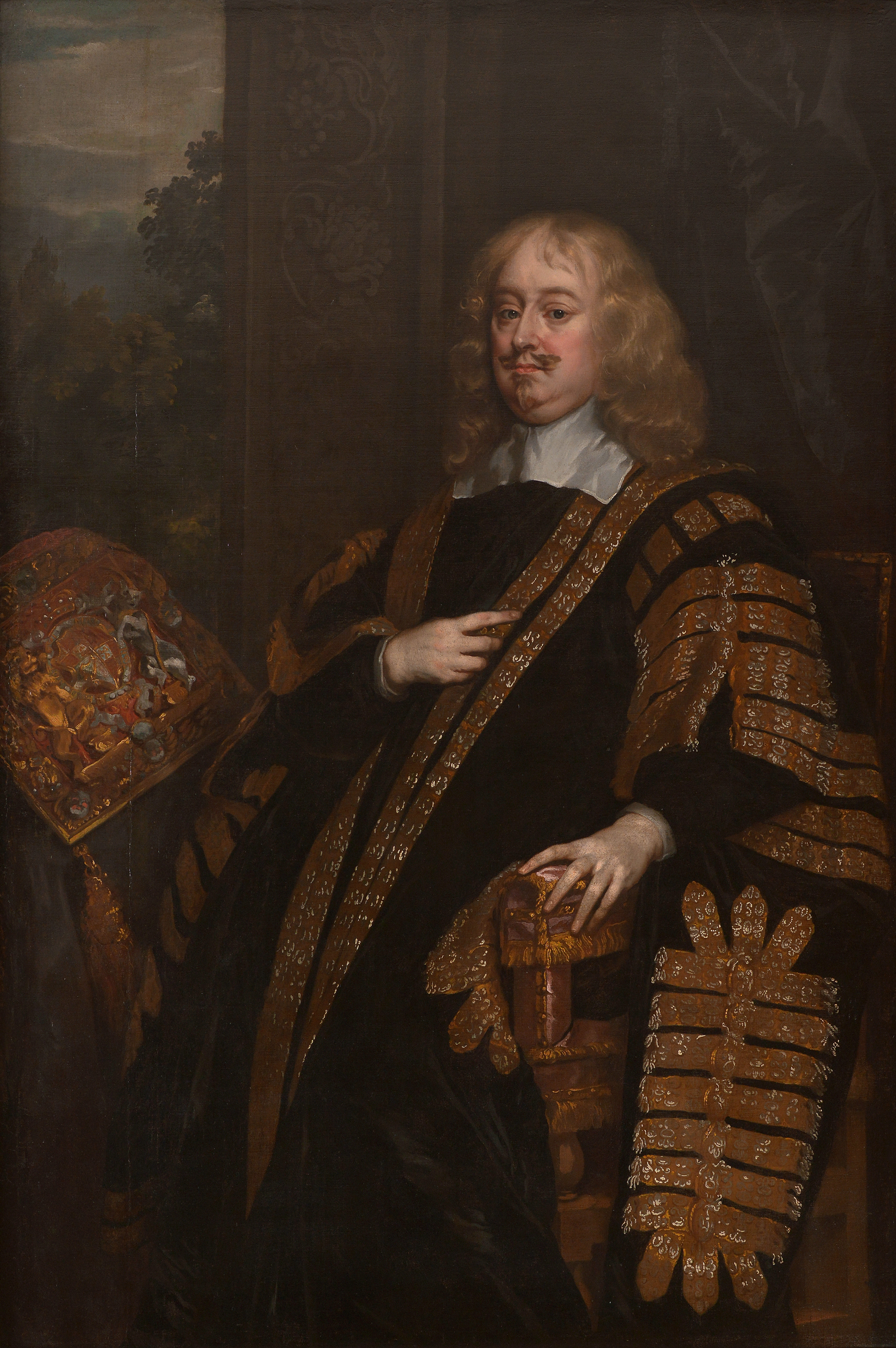 Edward Hyde, 1st Earl of Clarendon (1609 – 1674), Lord Chancellor, attributed to Sir Peter Lely. Photographer Chris Christodoulou © The Honourable Society of the Middle Temple