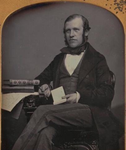 Fig. 3. Sir George Scharf by William Edward Kilburn. Daguerreotype, circa 1847. National Portrait Gallery, London (NPG P859)