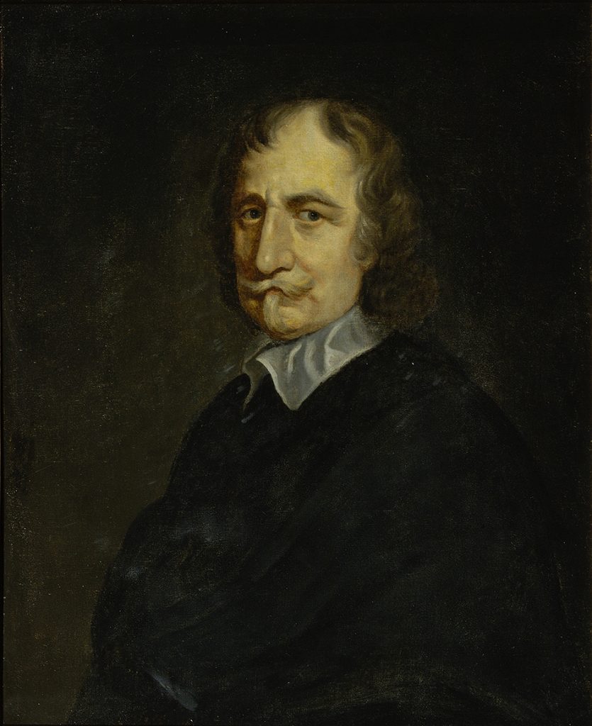 Portrait of Thomas Hobbes by William Dobson the Younger (ca.1640s) © The Royal Society