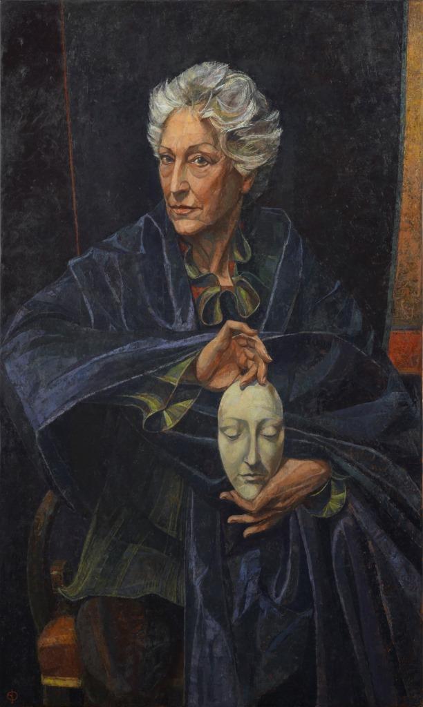 Dame Monica Margaret Mason, Director, Royal Ballet and ballet dancer, by Saied Dai. Oil on board, 2013. NPG 6978 © National Portrait Gallery, London