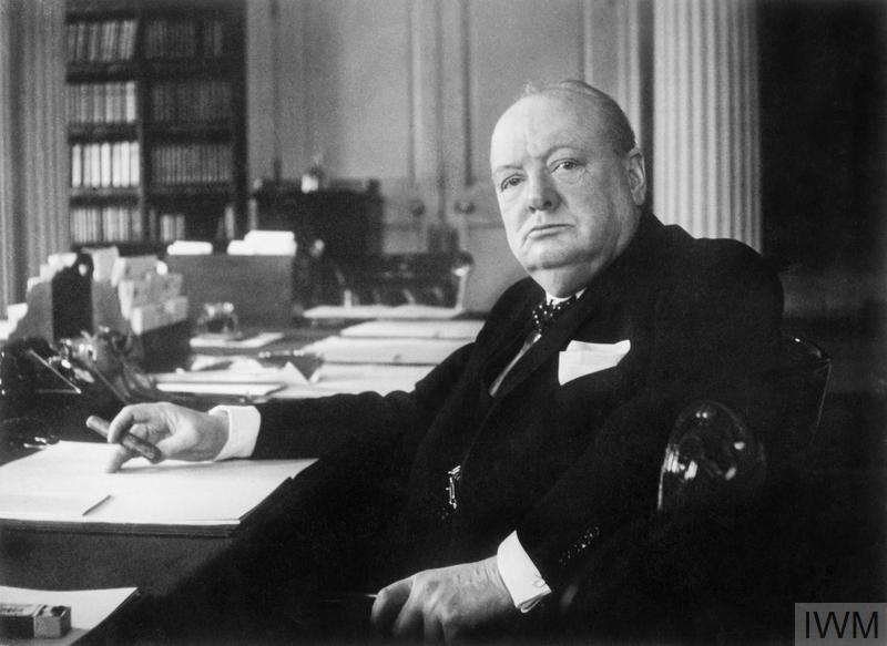 Winston Churchill, by Cecil Beaton, 1940. IMW MH 26392 © IWM. Collection National Portrait Gallery, London