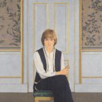 Diana, Princess of Wales by Bryan Organ. Acrylic on canvas, 1981, 70 in. x 50 in. (1778 mm x 1270 mm). Commissioned, 1981. Primary Collection NPG 5408.