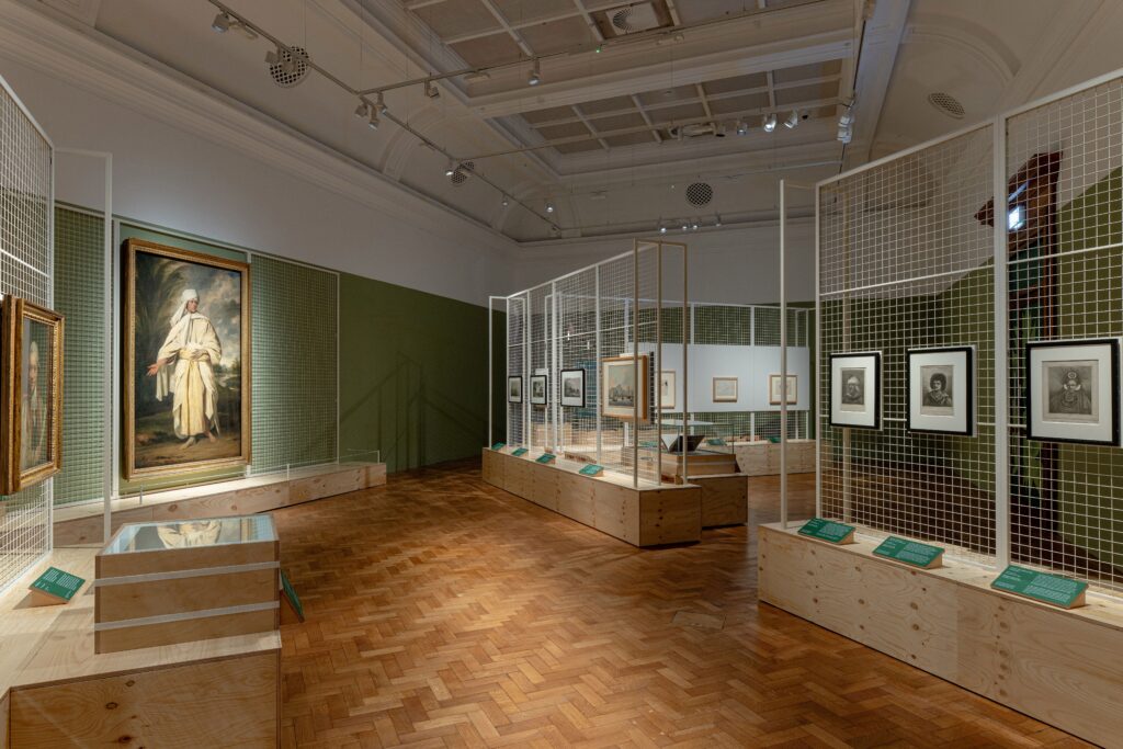 Joshua Reynolds' Portrait of Mai on display at The Box, Plymouth. Photo: Dom Moore.