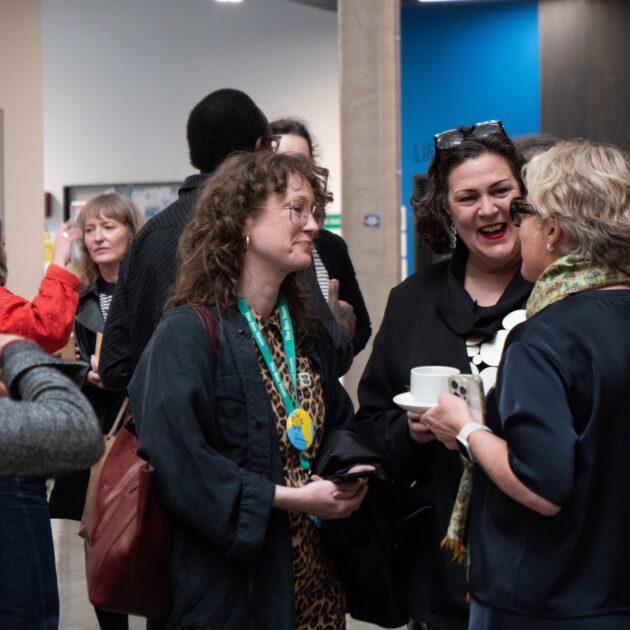 UBP Annual Seminar 2026 attendees chatting over coffee
